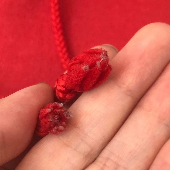 CHAMPION Sweatshirt Unisex Size Medium Red Athletic Pullover Hoodie ECCO - Picture 6 of 8